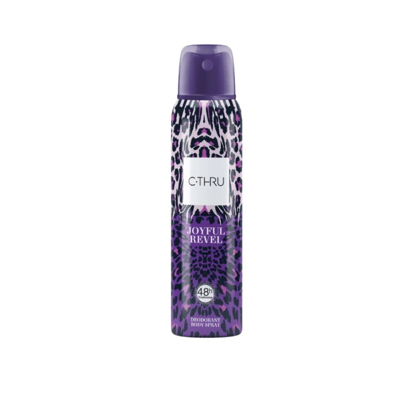 C-THRU DEODORANT 150ML JOYFUL REVEL 